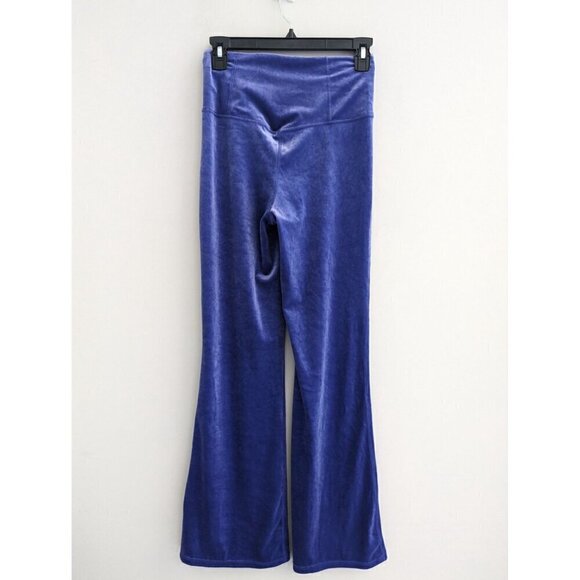 Athleta Elation Velvet Flare Pants in Purple Women's Size XS - Picture 2 of 8